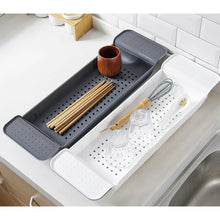 Load image into Gallery viewer, Telescopic Bathtub Rack