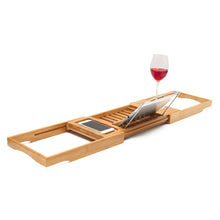 Load image into Gallery viewer, Bamboo Bathtub Rack Plus