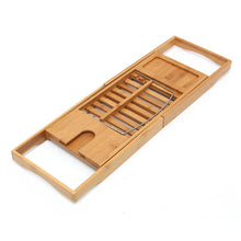 Load image into Gallery viewer, Bamboo Bathtub Rack Plus