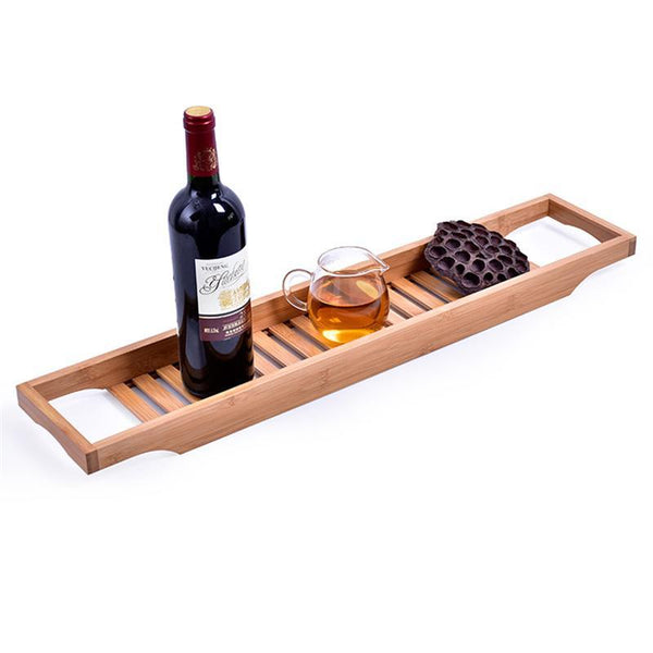 Bamboo Bathtub Rack