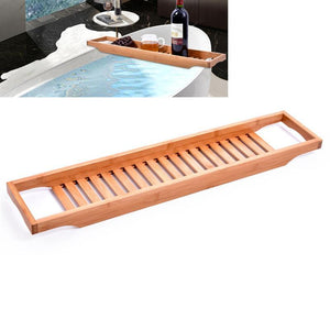 Bamboo Bathtub Rack