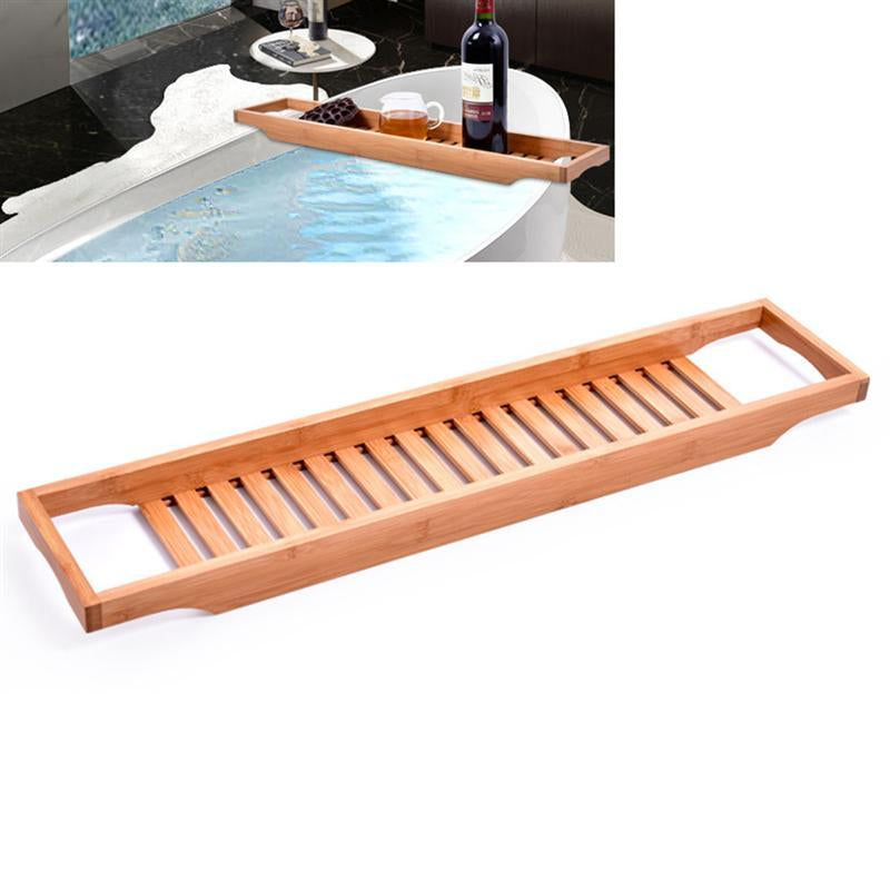 Bamboo Bathtub Rack