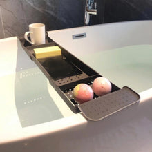 Load image into Gallery viewer, Telescopic Bathtub Rack