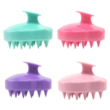 Load image into Gallery viewer, Silicone Shampoo Massage Brush