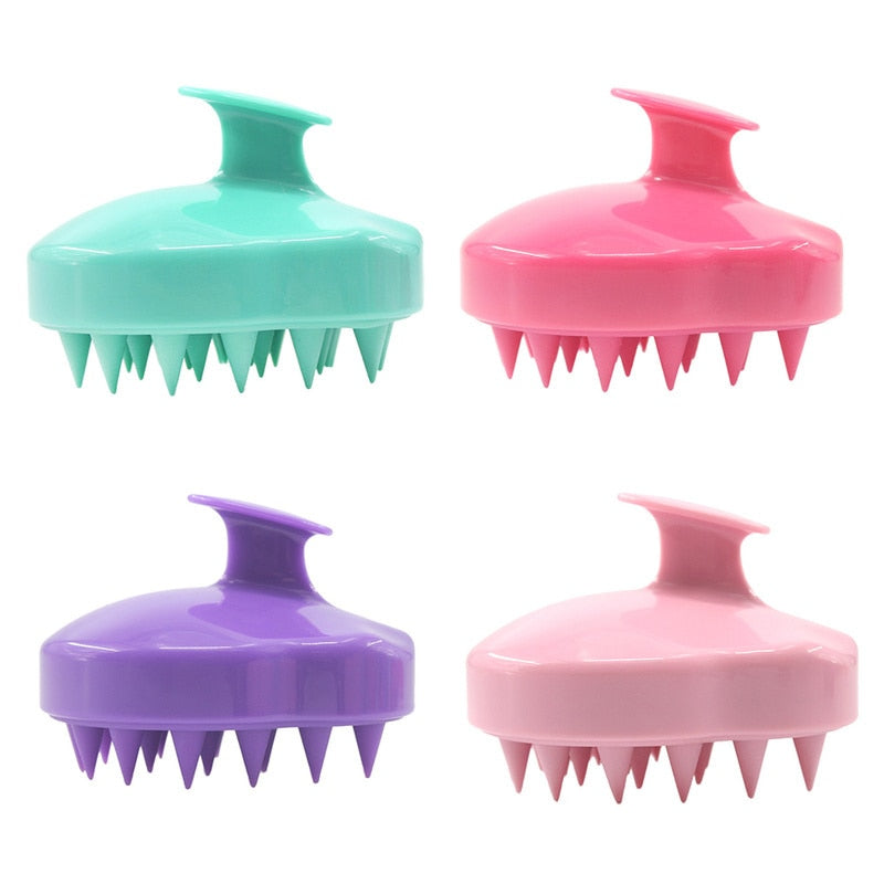 Silicone Shampoo Massage Brush